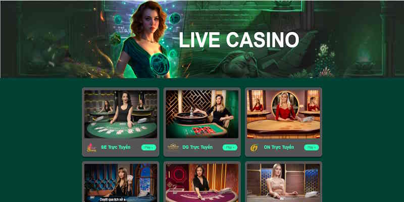 Khái quát về sảnh game casino OK365 cực hút khách